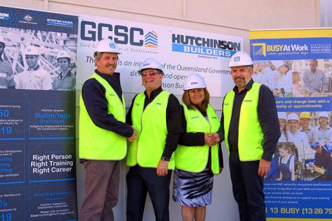 BUSY backs Hutchies in building Indigenous careers in the construction industry